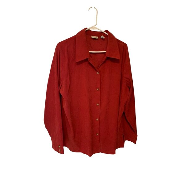 Vintage Y2K Classic Elements Womens Size 20W 22W Shacket Shirt Jacket Button Up - Picture 1 of 4